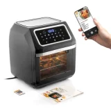 Friteuse sans huile innovagoods fryinn pro max 12000 noir acier inoxydable 1800 w 12 l