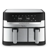 MOULINEX Friteuse sans huile Easy Fry and Grill Dual Inox