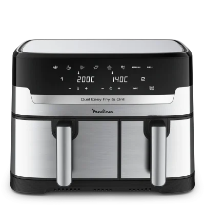 Friteuse sans huile MOULINEX Easy Fry and Grill Dual Inox