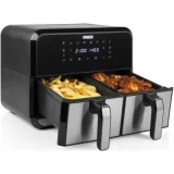 PRINCESS Friteuse sans huile 182074 à double panier - Capacité 2 x 4 litres - 1600 W