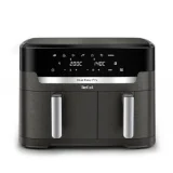 Occasion TEFAL Friteuse sans huile Dual Easy Fry EY942HE0 11L 2700W Noir brossé - Neuf