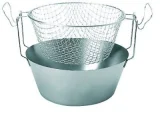 ARTAME Friteuse traditionnelle avec bassine inox 20 cm