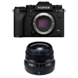 FUJIFILM appareil photo hybride x-t5 noir + 35mm f2 wr