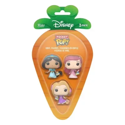 Funko Disney pack 3 figurines Pocket POP! Vinyl Disney Princess R/A/J 4 cm - Figurine - FK76444