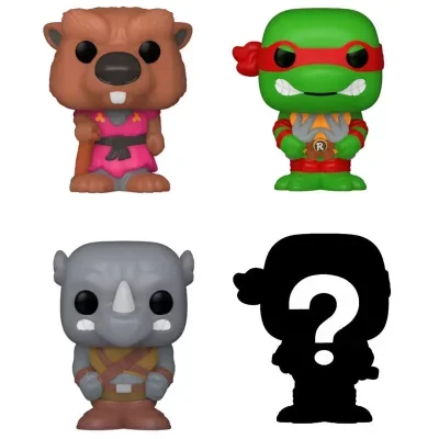 Funko Les Tortues ninja pack 4 figurines Bitty POP! Vinyl Splinter 2,