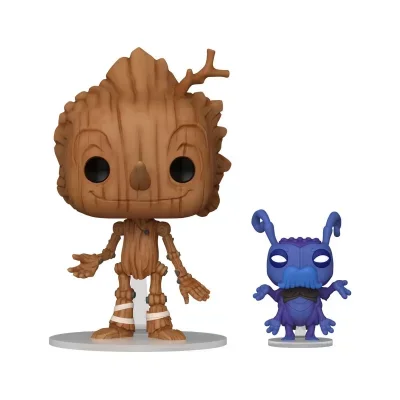 Funko Pop! Movies: Pinocchio (Netflix) - Pinocchio & Cricket