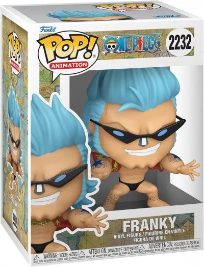 Funko Pop One Piece Franky Figurine Vinyle - Jouet Anime Collection