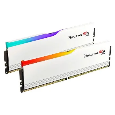 G.Skill Ripjaws M5 RGB White - 2 x 16 Go (32 Go) - DDR5 5200 MHz - CL40