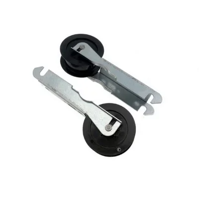 Galet tendeur+ support x 2 pour seche linge Candy 06017597