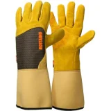 ROSTAING Gants de jardinage Roncier gros épineux en cuir Taille 9 (L)