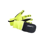 CRAFT Gants de running hybrid - jaune-noir - L