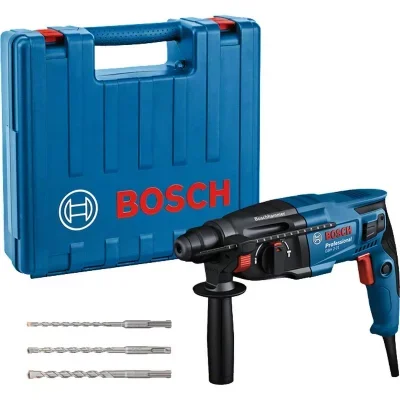 GBH 2-21 coffret Tool, 3 forets SDS Plus (3 pcs: 6/8/10mm) - WEU