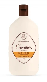 CAVAILLES Gel De Bain Et Douche Lait Et Miel Roge - Le Flacon De 400ml