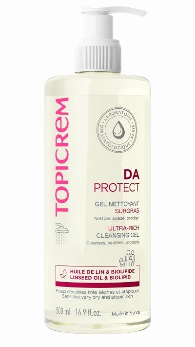 Gel nettoyant corps surgras - Topicrem