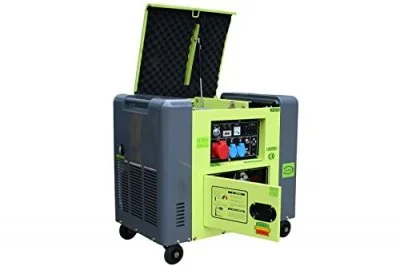 Générateur électrique Diesel insonorisé Type Panda Groupe électrogène 400V+230V 6.8kVa