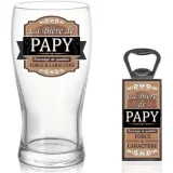 GENERIQUE Generic COFFRET VERRE À BIÈRE PAPY