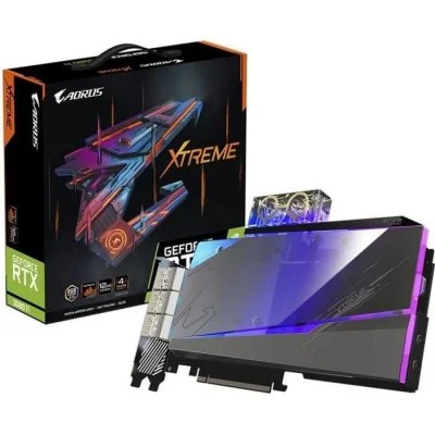 GIGABYTE AORUS XTREME GeForce RTX 3080 Ti WATERFORCE WB 12G NVIDIA 12 Go GDDR6X - Neuf