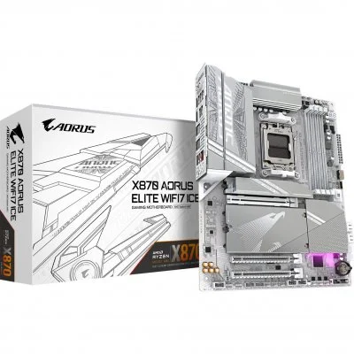 Gigabyte Carte Mère X870 A Elite Wf7 Ice - Prend En Charge Les Proces