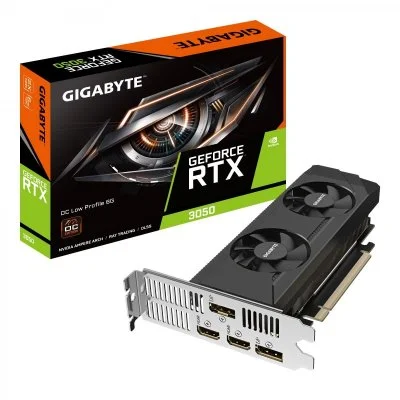 Gigabyte GeForce RTX 3050 OC (6 Go GDDR6/PCI Express 4.0/MHz/MHz)