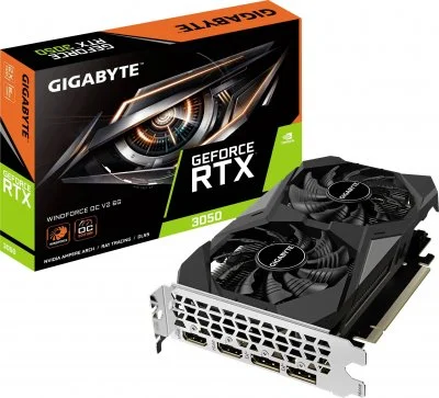 Gigabyte GeForce RTX 3050 WINDFORCE OC V2 6 Go GDDR6