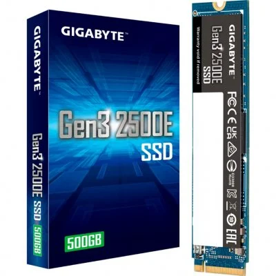 Gigabyte Gen3 2500E SSD 500GB M.2 500 Go PCI Express 3.0 NVMe