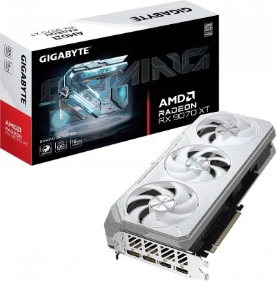 GIGABYTE Radeon RX 9070 XT GAMING OC ICE 16G AMD 16 Go GDDR6
