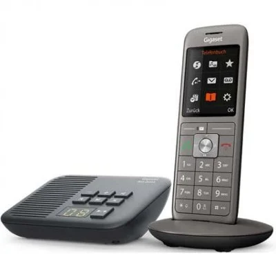 Gigaset 4250366817255-H2824 B111 Téléphone sans fil Anthracite/noir