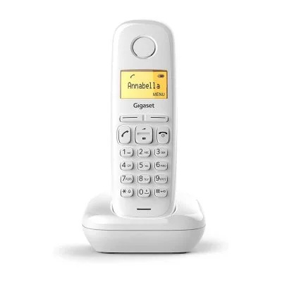 Gigaset A170 Téléphone sans fil avec ID d'appelant DECTGAP blanc