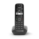 GIGASET AS690 Teléfono DECT/analógico Identificador de llamadas Negro