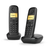 GIGASET Téléphone Fixe A 170 Duo Noir