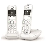 GIGASET Téléphone Fixe AS690 Duo Blanc