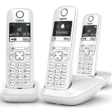 GIGASET Téléphone Fixe AS690 Trio Blanc