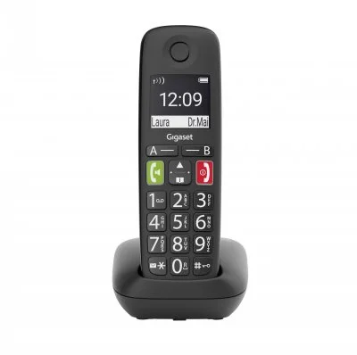 Gigaset Téléphone sans fil Gigaset E290 noir