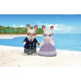 SYLVANIAN FAMILIES Grands Parents Lapin Chocolat - Sylvanian