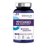 GRANIONS Immunité&Energie - 22 Vitamines Minéraux et plantes 90 comprimés