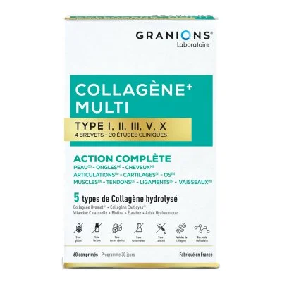 Granions Laboratoire Complexe Collagène Plus, 60 comprimés