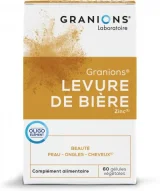 GRANIONS Les essentiels - Levure de bière zinc gélules végétales x 60