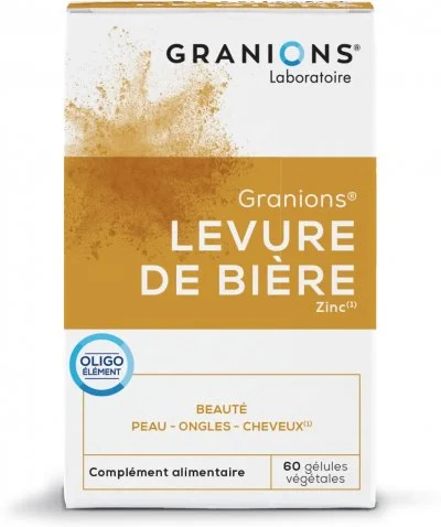 GRANIONS Les essentiels - Levure de bière zinc gélules végétales x 60