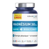 GRANIONS Magnésium Marin + Bisglycinate Format Eco 234 g - Boîte 234 g
