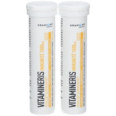 GRANIONS Vitamineris Immunité1000mg 30 comprimés effervescents