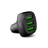 GREEN CELL CADGC01 chargeur d'appareils mobiles Noir Auto CADGC01