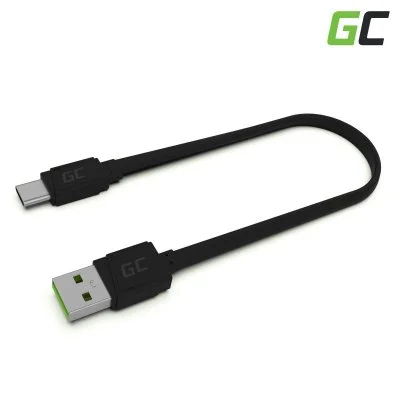 Green Cell KABGC03 câble USB 0,25 m USB A USB C Noir KABGC03