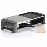 PRINCESS Gril à raclette en pierre avec 8 poêles 1300 w 162820