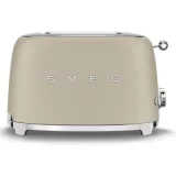 SMEG Grille-pain 2 fentes 950w beige lin - TSF01MLMEU -