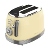 CECOTEC Grille-pain vintage 800 light yellow 850 w