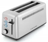 RIVIERA & BAR Grille-pain QGP480 Inox 2 fentes