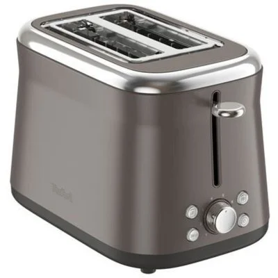 Grille-pain Tefal 2 fentes Collection TT720EE0 étain