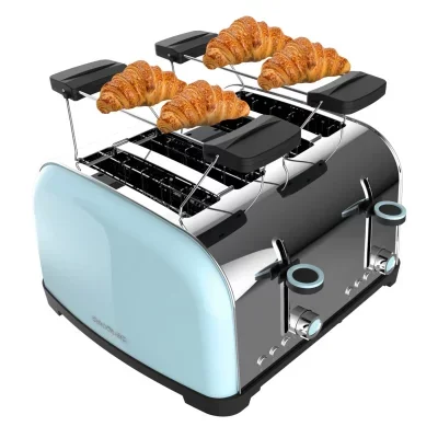 Grille-pain verticaux Toastin' time 1700 Double Blue Cecotec Bluee