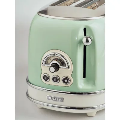 grille-pain vintage Ariete menthe