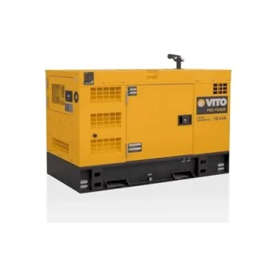 Groupe electrogène 10kVA Diesel Triphasé Monophasé Autonomie 13h